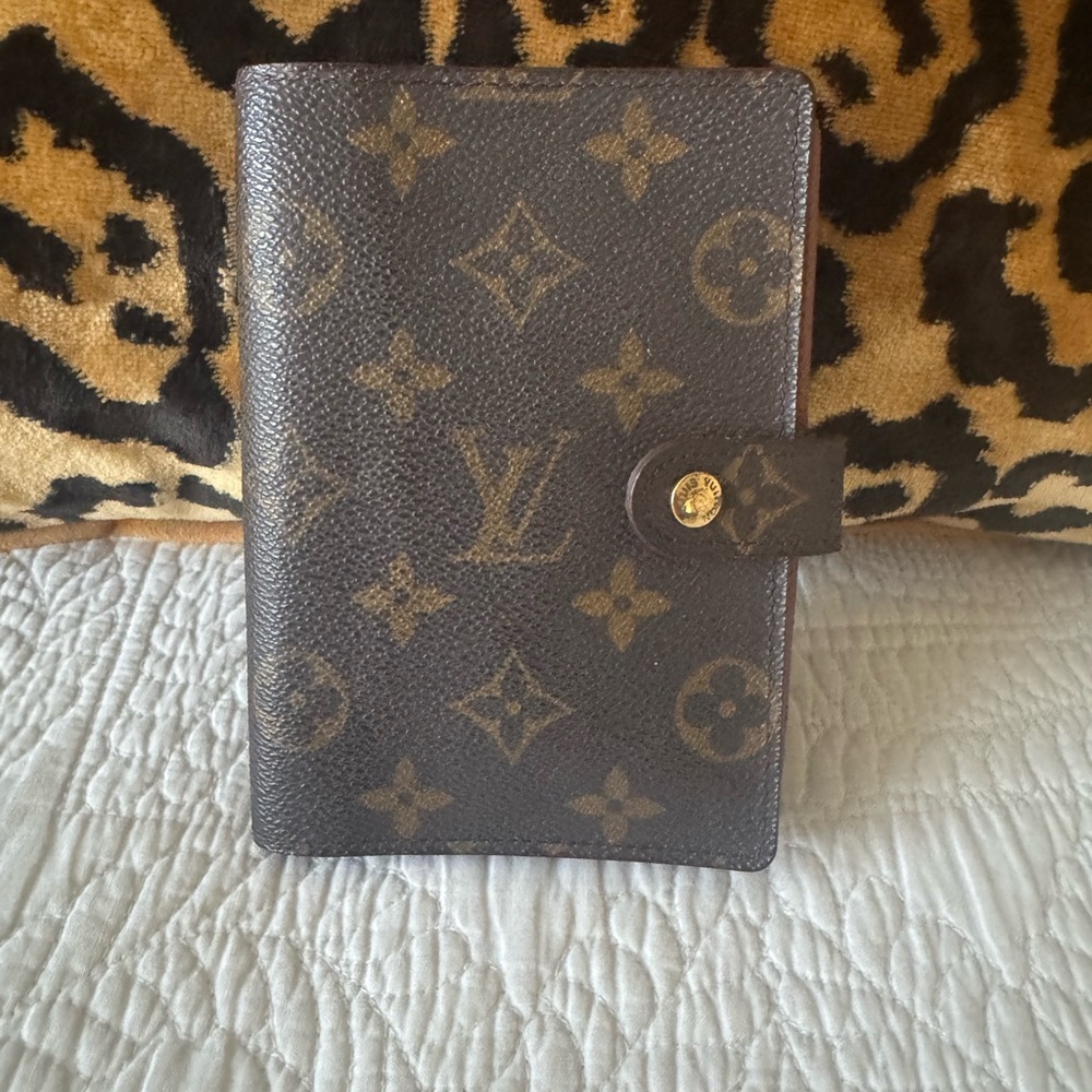*SOLD* Louis Vuitton Monogram Wallet in Brown and Gold